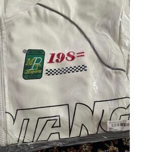 leather bomber jacket men medium